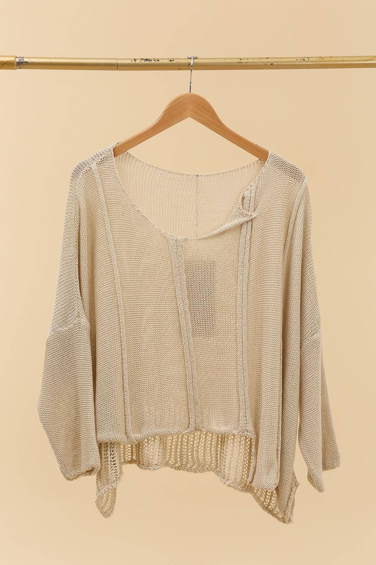 la maison des fibres naturelles - Wholesale Knit Sweater - Women's - 61113 100% COTTON SWEATER3