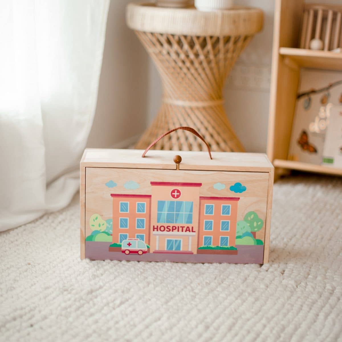 QToysUSA – Großhandel Spielzeugset – Kinder – Tragbares Krankenhaus-Set2