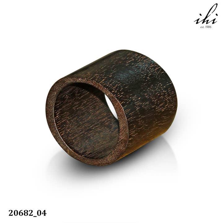 India Handicrafts Inc - Wholesale Napkin Ring - Wooden Napkin Holder3