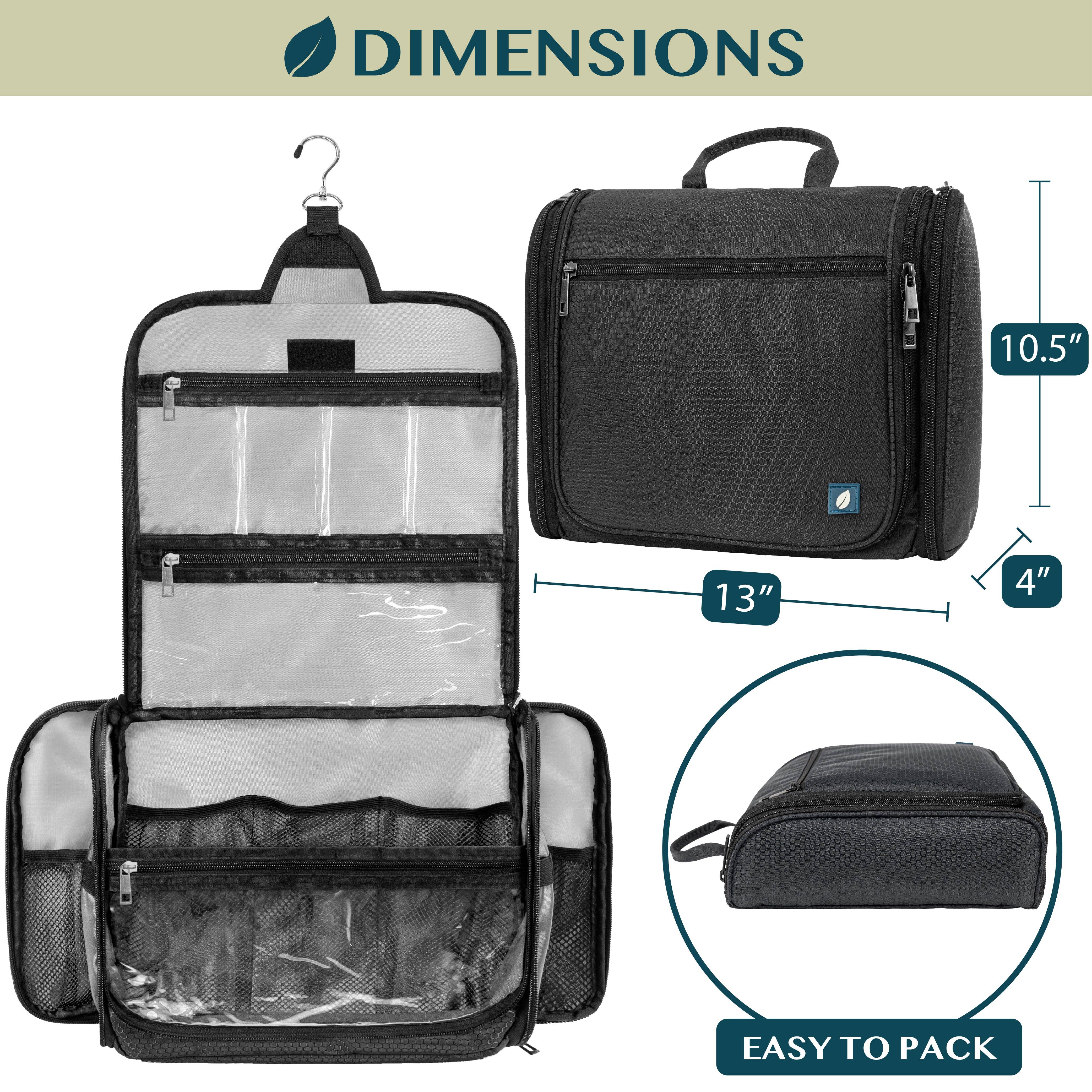 Pavilia – wholesale Toiletry bag – Unisex – Classic Hanging Toiletry Organizer Bag12
