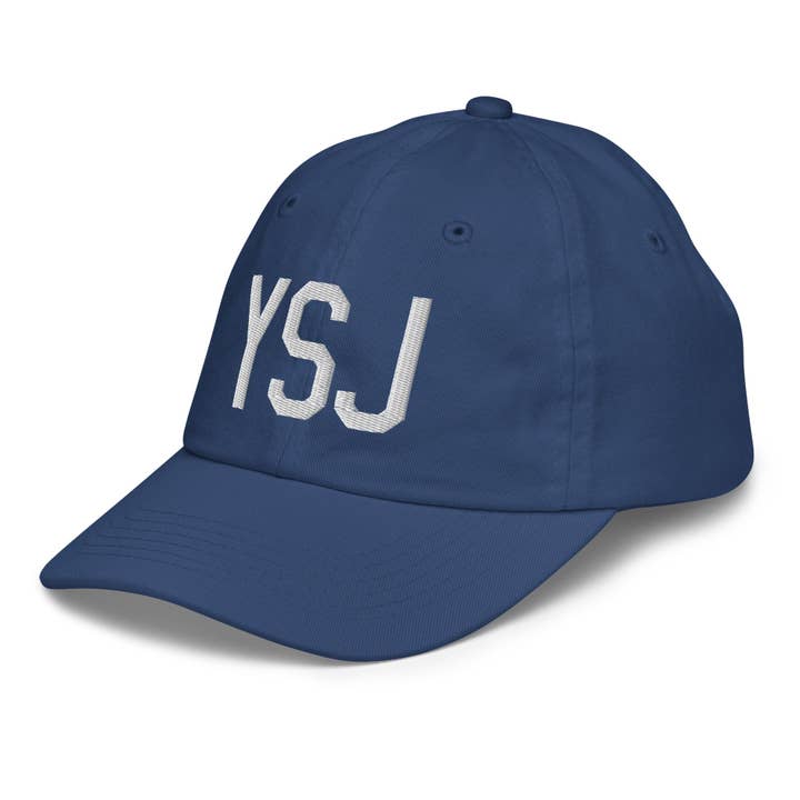 Casquette de baseball pour enfant YSJ Saint John Nouveau-Brunswick pour la vente par YHM Designs