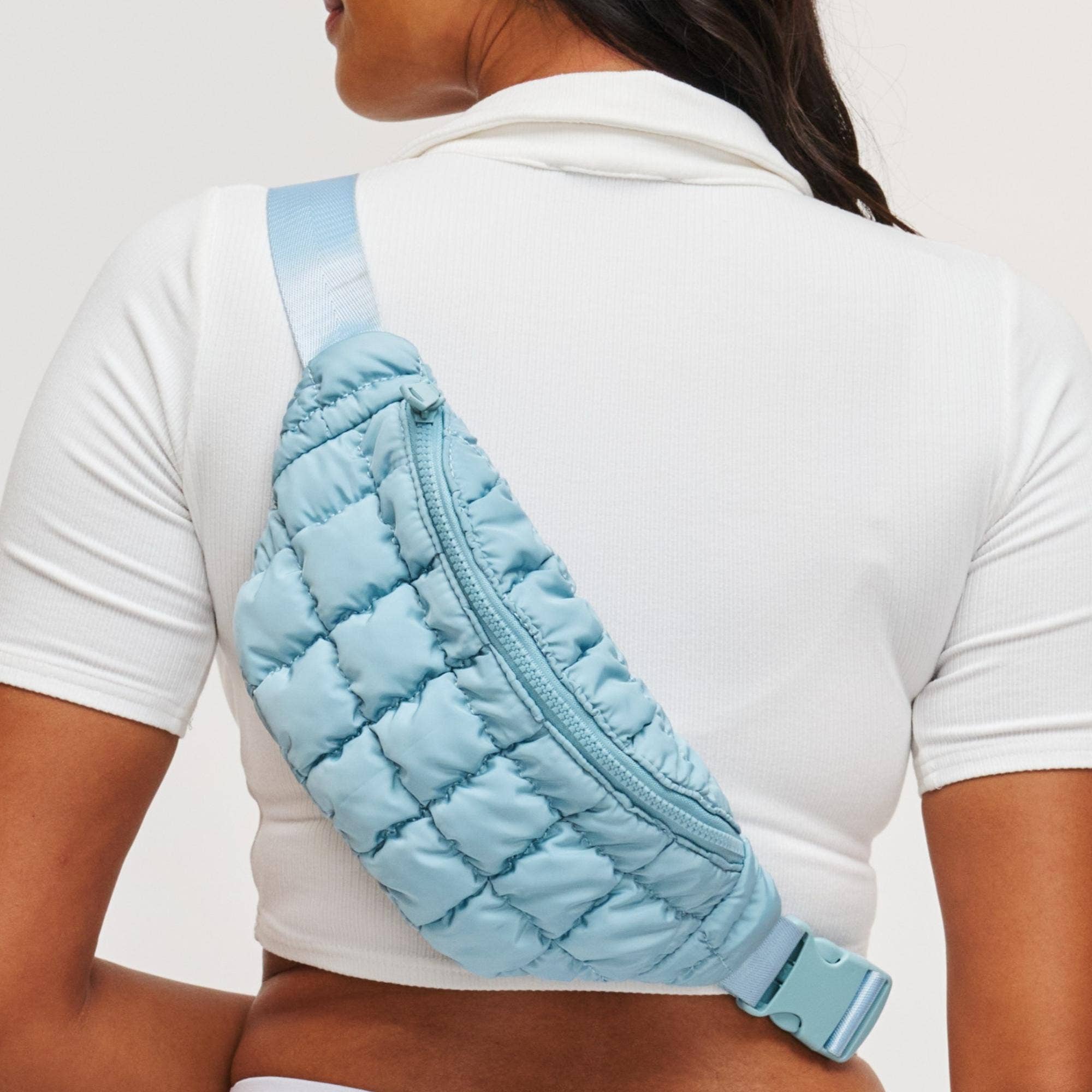 Sol and Selene – wholesale Belt bag – Women’s – Resurgence Quilted Puffer Nylon Belt Bag27