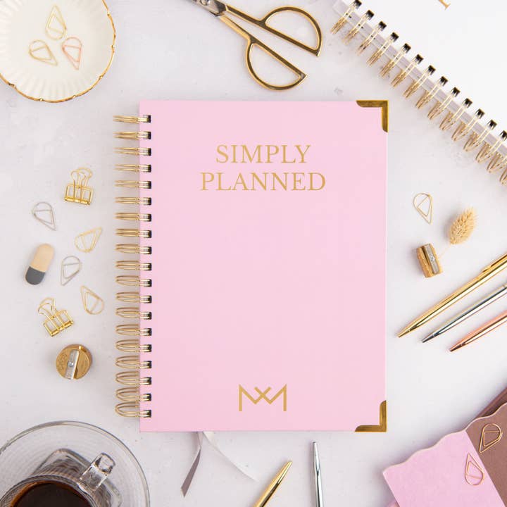 Undated Weekly Mum Planner | Blush for wholesale by Make Life Easy Planner