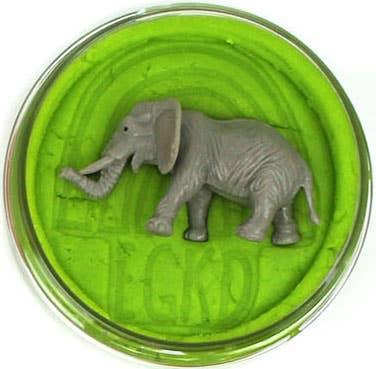 Earth Grown KidDoughs (KidDoughs by EGKD) - Wholesale Putty/Slime - Kids - Wild Animal Hidden Surprise KidDough - 4 oz2