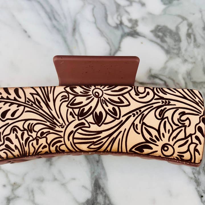 BMR Designs - Vendita all'ingrosso Fermaglio per capelli - Donna - Fermagli per capelli in pelle - School Spirit - Mascotte - Game Day3