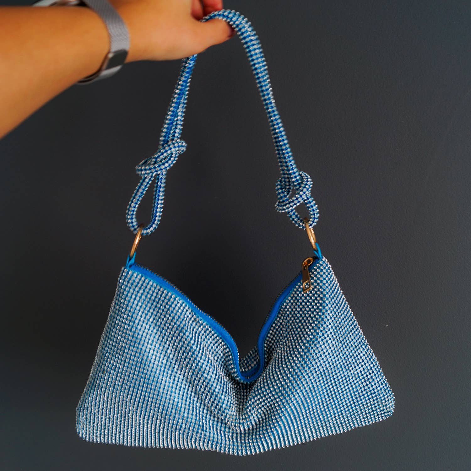 PEACH ACCESSORIES – Engroshandel Skuldertaske – til kvinder – 6650 blød krystal taske6