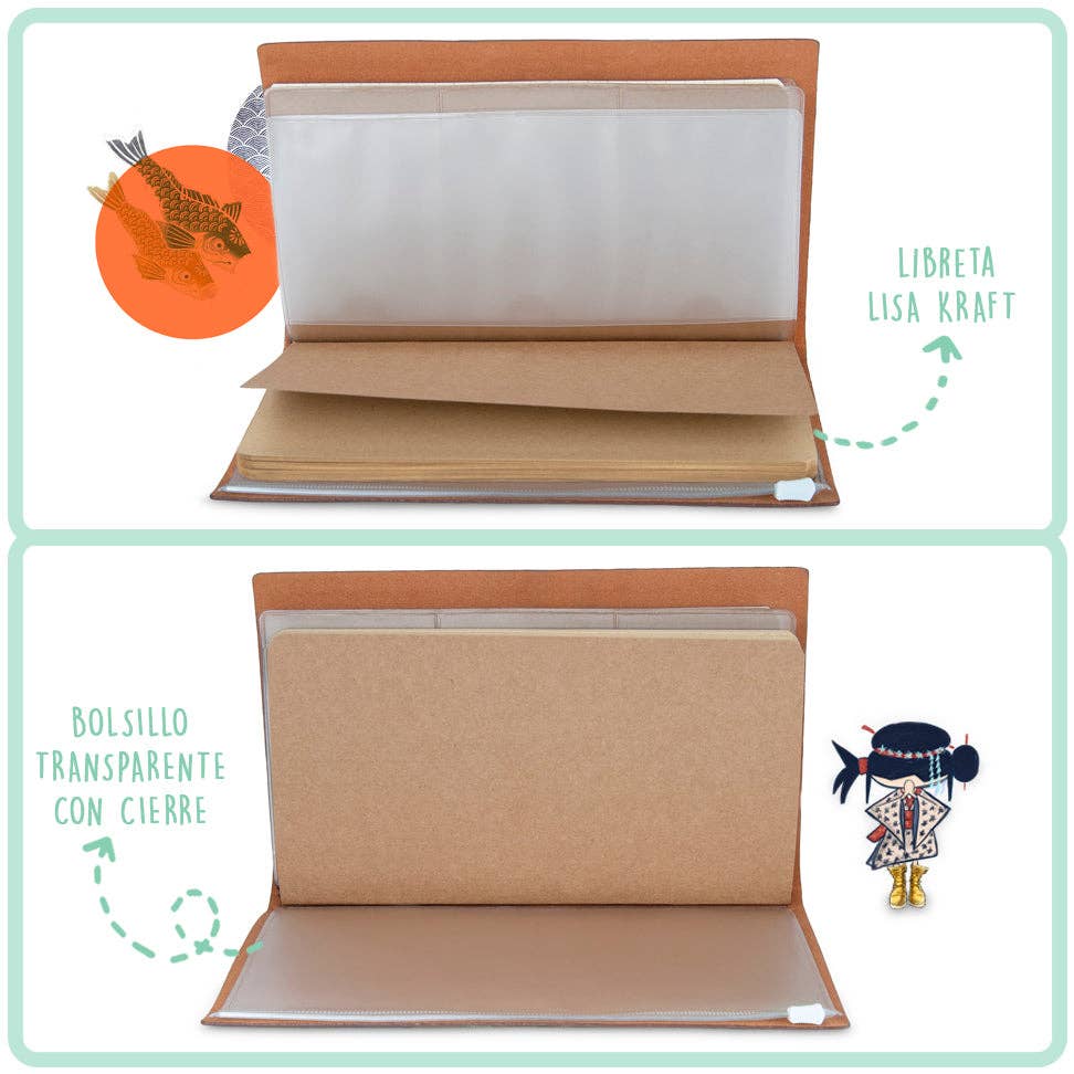 Pepita Viajera - Wholesale Notebook - Japan travel notebook6