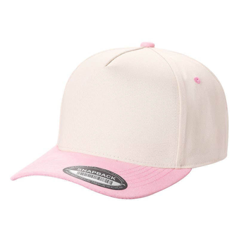 Burzip collection - Wholesale Baseball Cap - Unisex - TCS-DZ-TWILL CROWN, SUEDE BILL 12PCS/DZ1