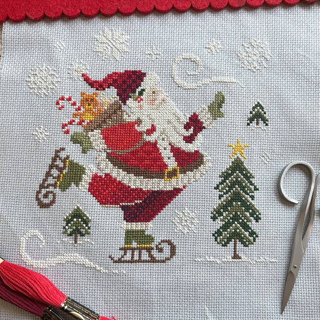 Skating Santa - Kit for wholesale by Love Poppet