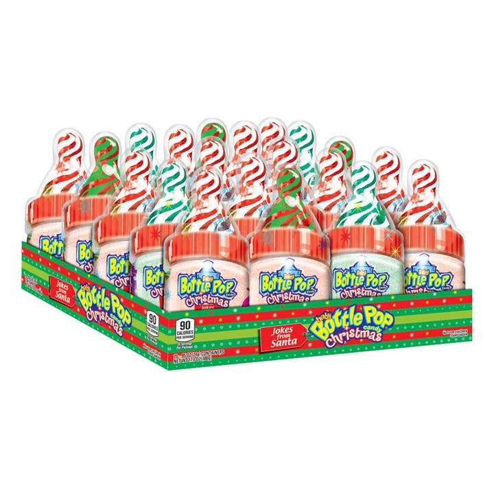 Babyflasche Pop Christmas 0,85 Unzen — 20 Karat für den Großhandel von I Got Your Candy