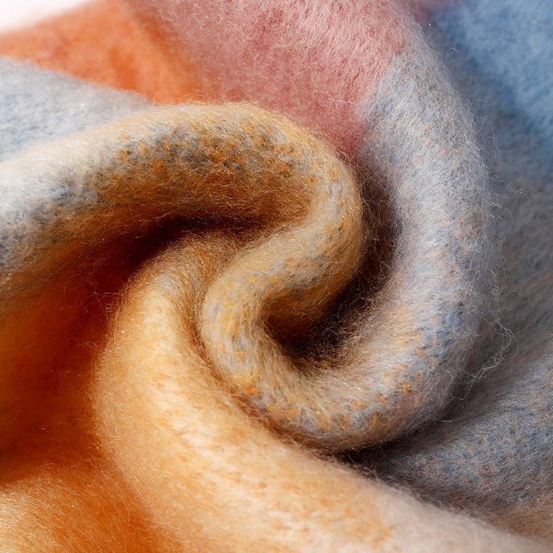 Sweetkama - Vente Écharpe – femme - Écharpe quotidienne à carreaux AC pour femmes SKAS420134