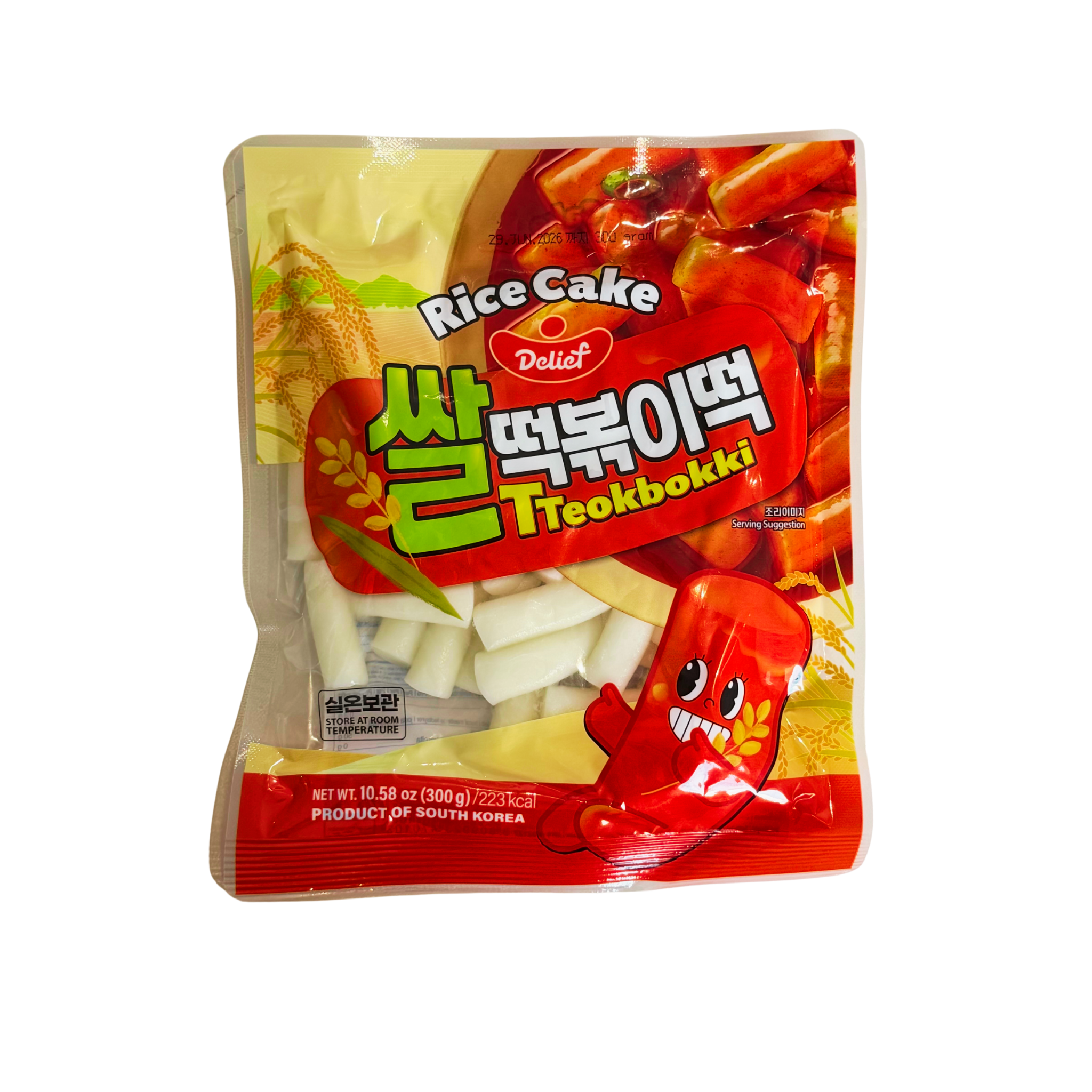 utoppa GmbH - Wholesale Cake - Delief Tteok Rice Cake Halal 300g0