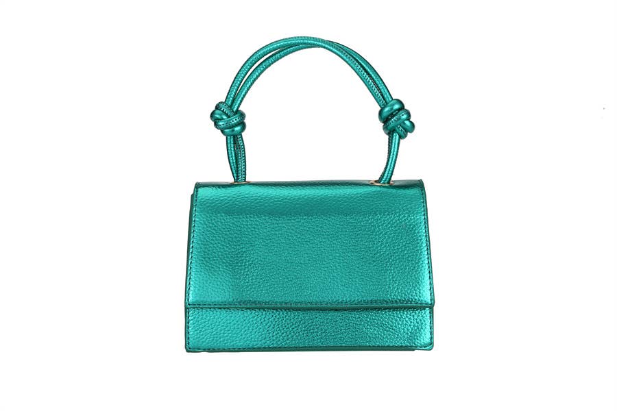 Nima Accessories Inc - Wholesale Top Handle Bag - Women's - Ladies Faux Leather Top Handle Clutch Handbag0