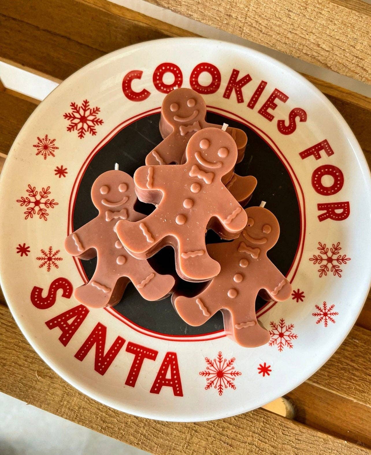 Bea’s Wax - Wholesale Novelty Candle - Gingerbread Candle | 2pc