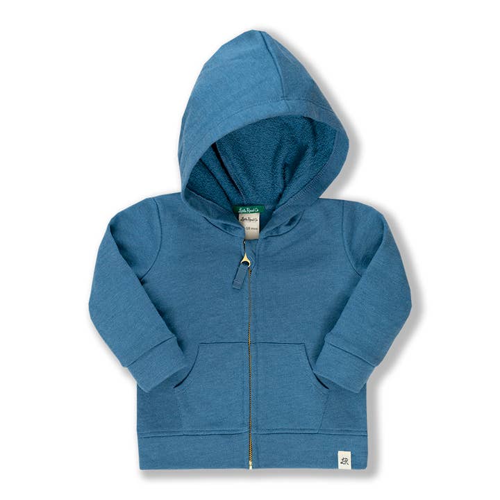 Sweat à capuche zippé Bluefin pour la vente par Little Road Co.
