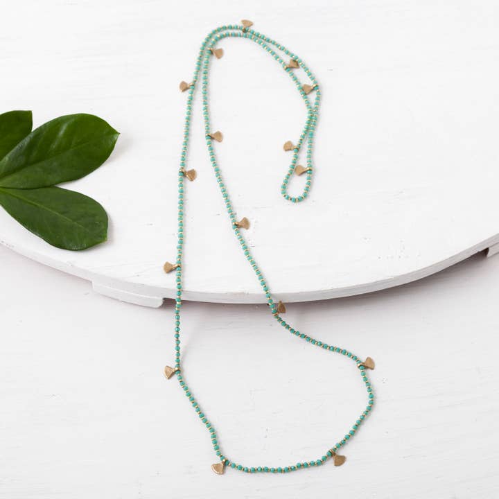 Baizaar - Venta al por mayor Collares de cuentas/perlas - Collar en forma de abanico con cuentas