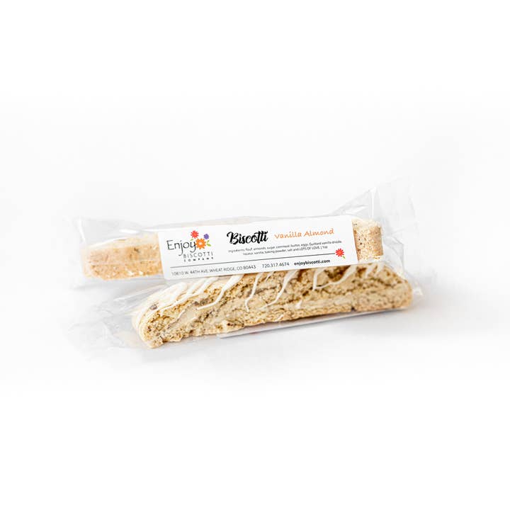Enjoy Biscotti Company - Wholesale Cookie - Barista Biscotti - 72 biscotti @10% discount