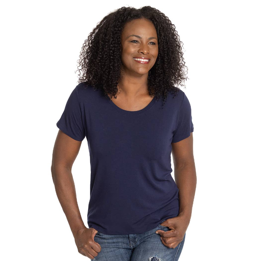 Flying Colors Apparel - Wholesale T-Shirt - Women's - The Scarlet Scoop Neck Tee16