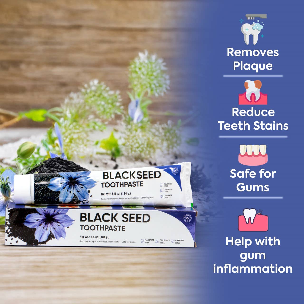 Yunani Herbs & essential Oils - Wholesale Toothpaste - Yunani Black Seed Toothpaste1