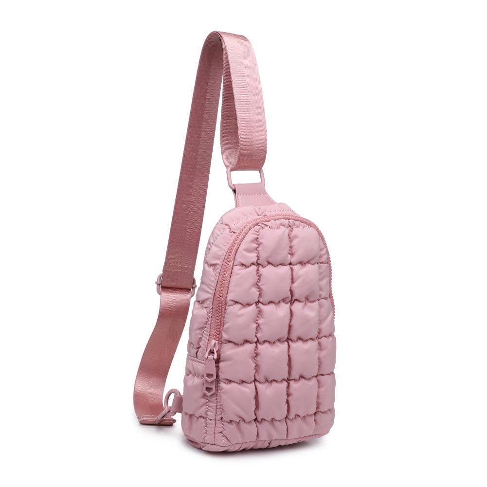 Sol and Selene - Wholesale Belt Bag - Women's - Rejuvenate - Quilted Puffer Nylon Sling Backpack80