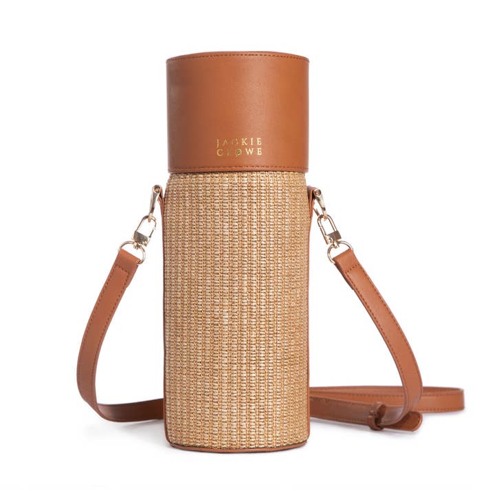 Jackie Wine Crossbody - Cognac for wholesale by Jackie Crowe