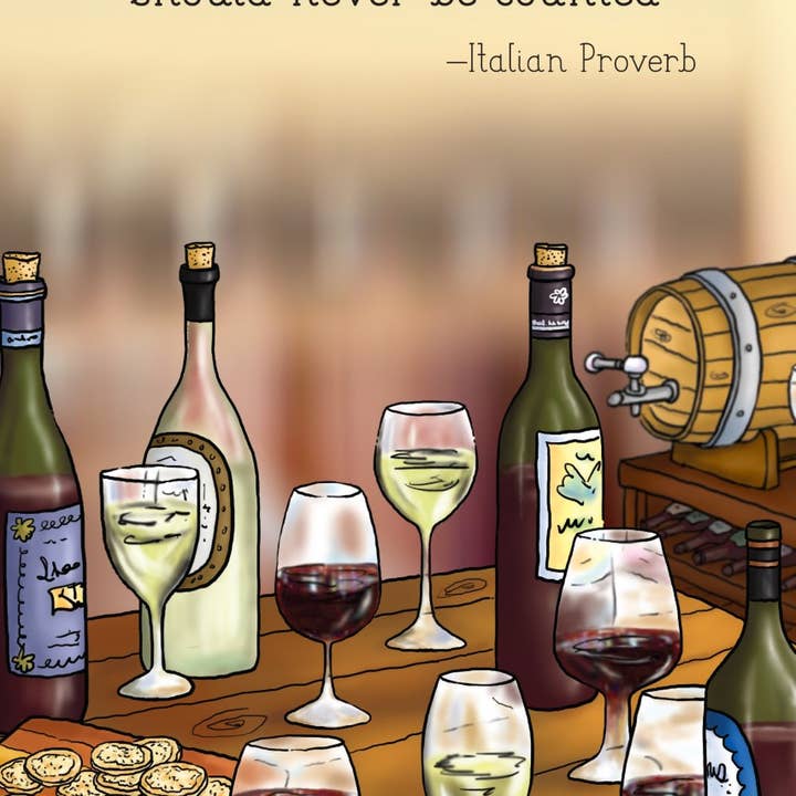 Oatmeal Studios - Wholesale Birthday Card - Italian Proverb Birthday Card - 88351