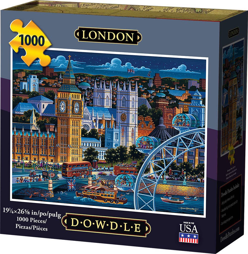 Boardwalk Puzzle Company - Wholesale Puzzle - Adult - London - 1000 Piece0