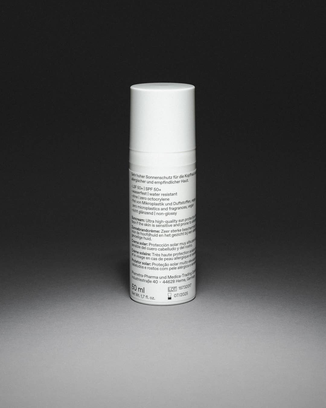 Phametra Cosmetics - Wholesale Sunscreen - GLTZN SPF50+ Med sun cream2