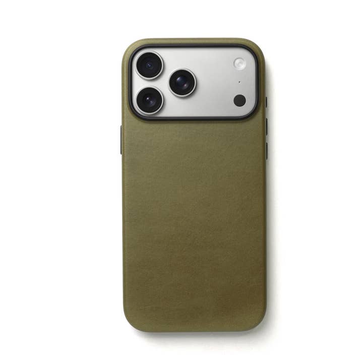 Andar - Wholesale Phone Case - Unisex - The Aspen Full Grain Leather iPhone Phone Case with MagSafe3