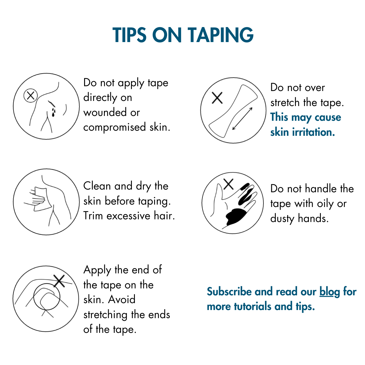 Earthtone Sports – Engroshandel Tape – Boost! ™ Glacier Lake Precut Kinesiologitape3