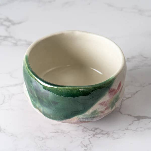 Urban Tokyo - Wholesale Bowl - Momiji Japanese Maple Mini Matcha Bowl 8oz 3.75"D x 1.5"H Po2