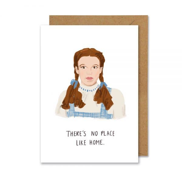 Dorothy (The Wizard of Oz) inspired A6 card for wholesale by Middle Mouse