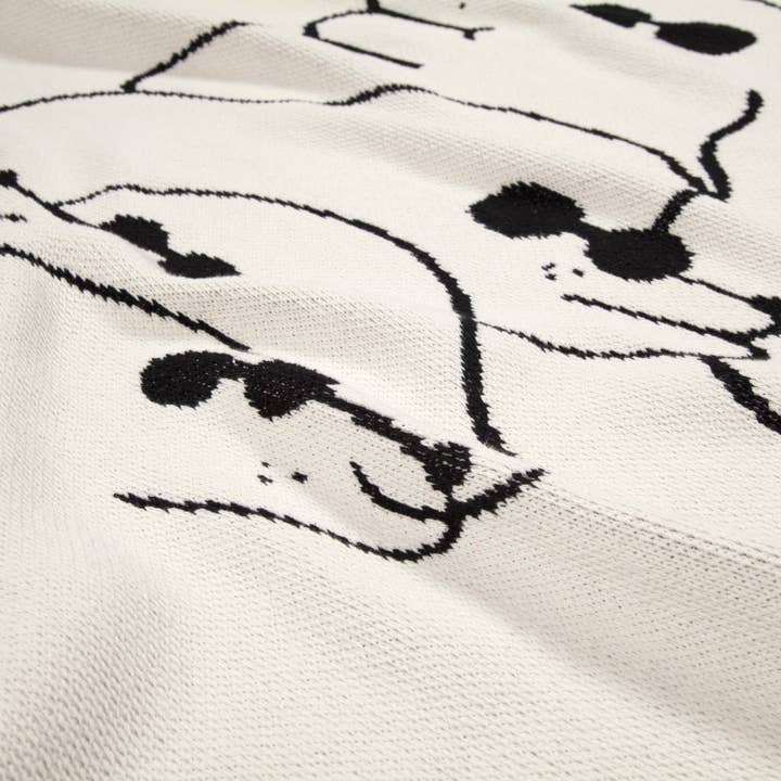 Slowdown Studio - Wholesale Bedding blanket – Kids & Baby - Dawgs Mini Blanket1
