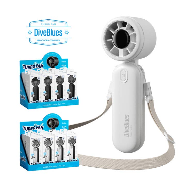 Diveblues Turbo High Speed Handheld Fans Valentines Gifts for wholesale by Ocoopa Hand Warmer