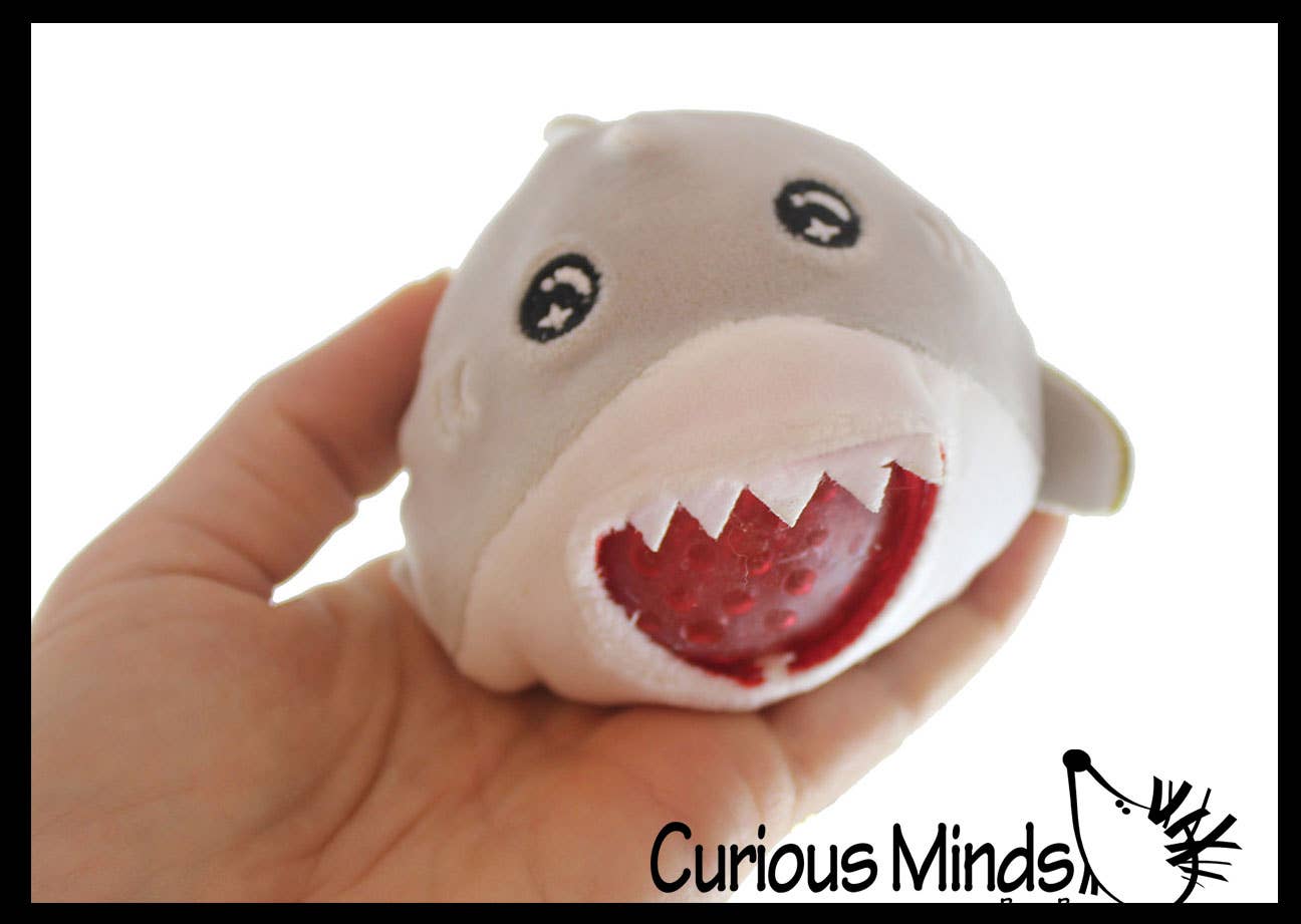Curious Minds Toys - Wholesale Squishy Toy - Kids & Baby - 1 Plush Ocean Sea Animal Water Bead Filled Squeeze Stress Ba4