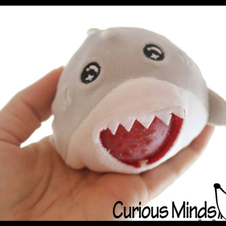 Curious Minds Toys - Wholesale Squishy Toy - Kids & Baby - 1 Plush Ocean Sea Animal Water Bead Filled Squeeze Stress Ba4