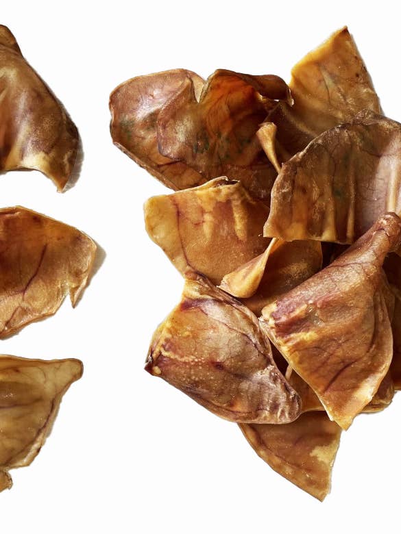 100 Pack Irradiated Pig Ears Bulk In A Box for wholesale by Scoochie Pet Products