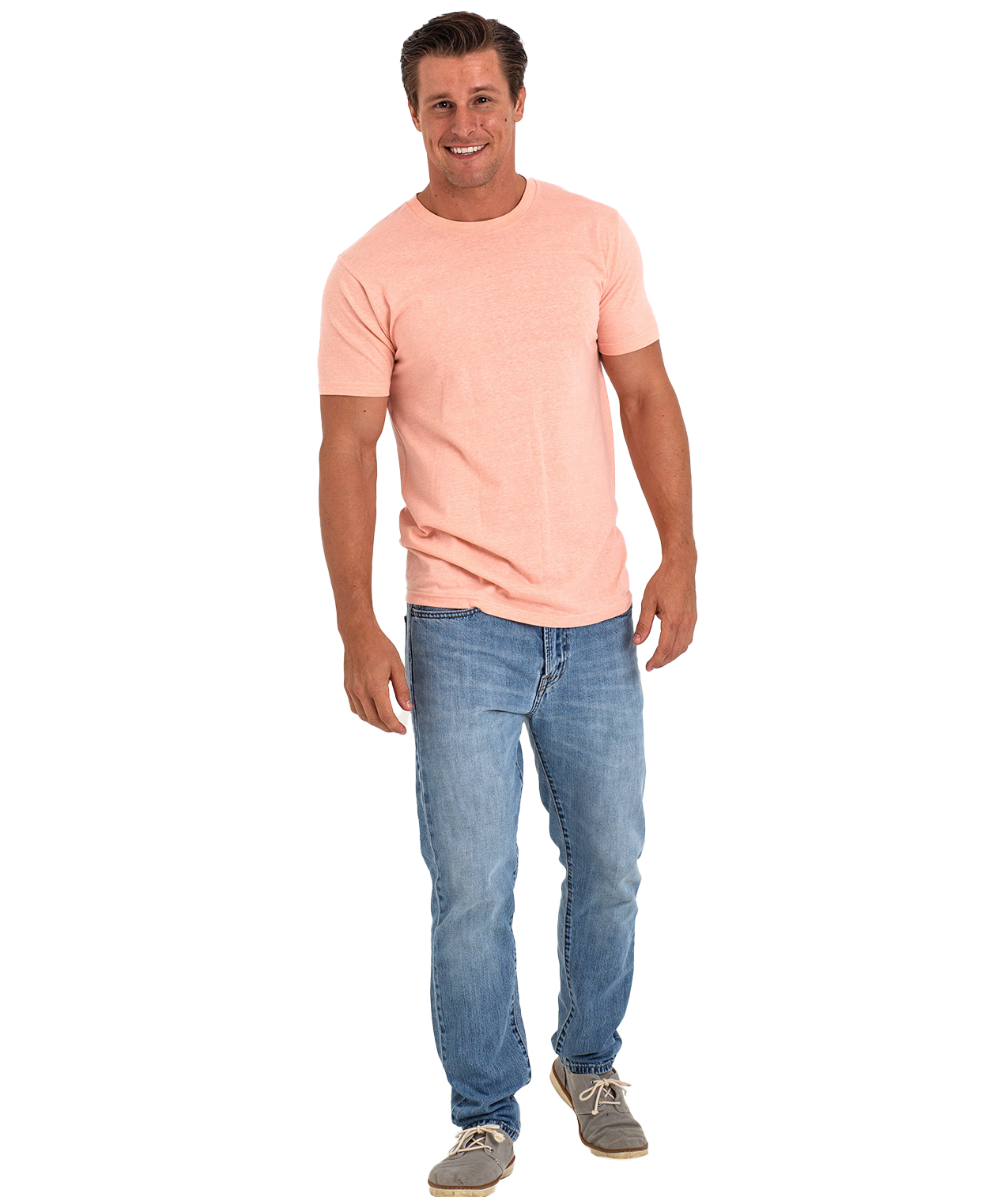 U.S. Apparel - Wholesale T-Shirt - Women's - Unisex Fit Tubular Crew Neck Tee35