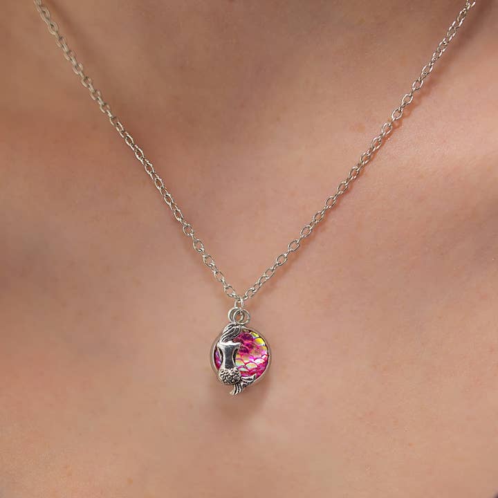 Sun Tail Mermaid - Wholesale Pendant/Charm Necklace - Mermaid Necklace Jewelry 8