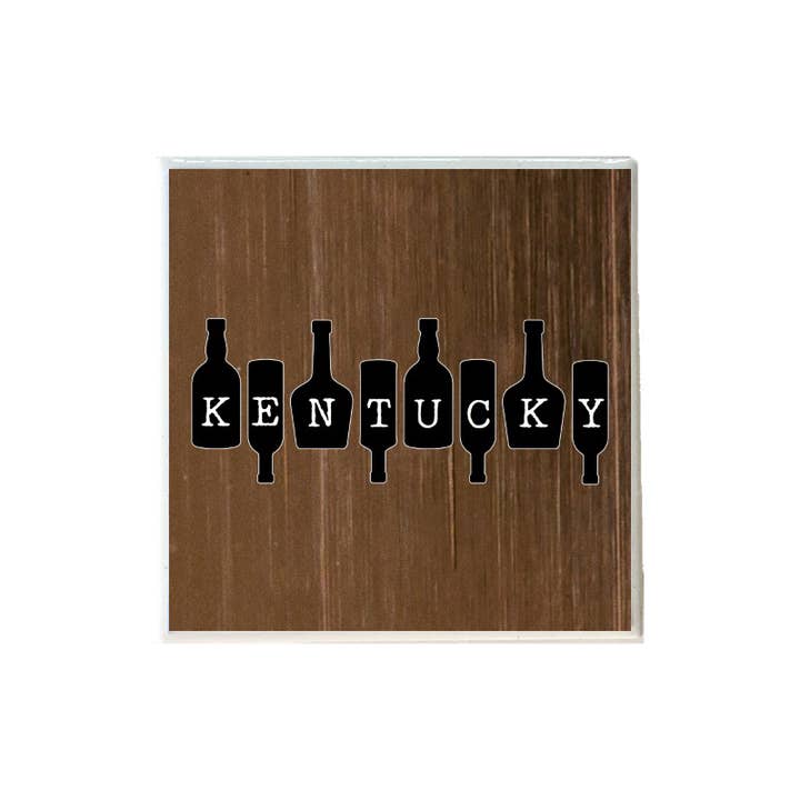 Kentucky på flasker Keramisk Coaster for engroshandel hos Layne Wilson