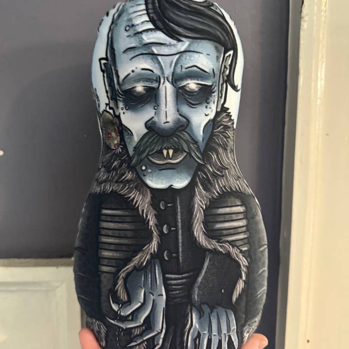 Count Orlok Nosferatu Vampire inspired Plush Toy or ornament for wholesale by The Cuddle Cult