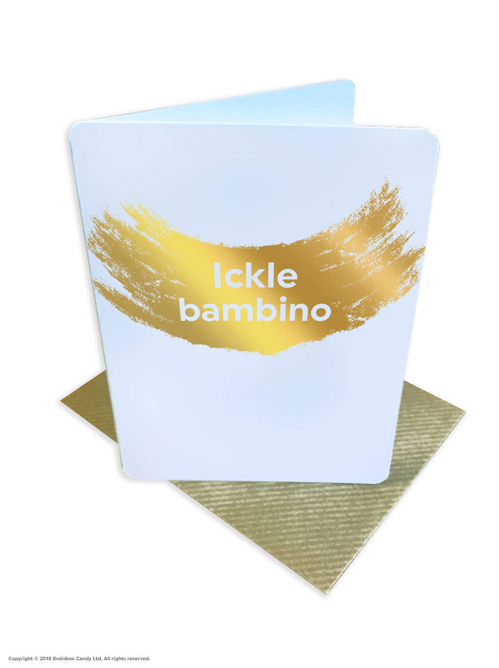 Brainbox Candy - Wholesale Baby Card - Sale Funny New Baby Small Card - Ickle Bambino0