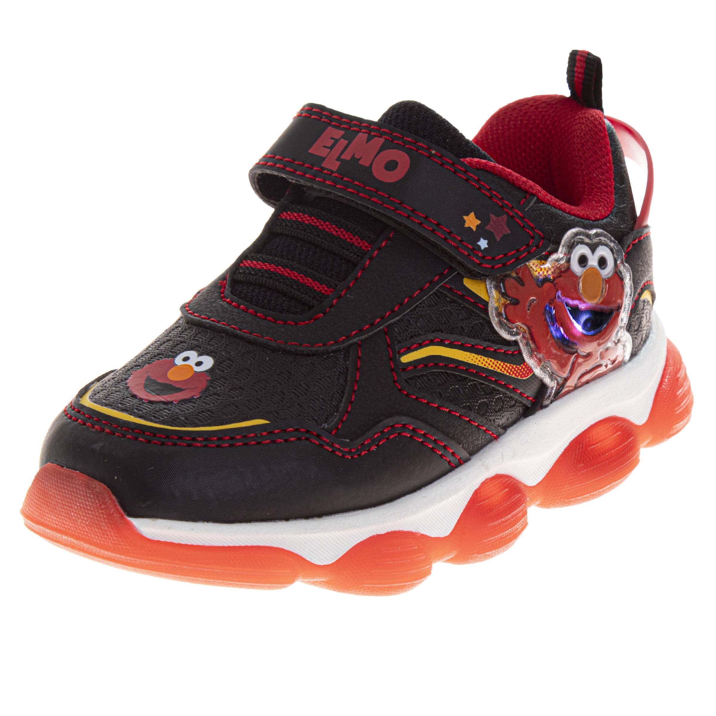 Josmo Shoes Inc - Wholesale Casual Shoes - Kids - Sesame Street Happy Elmo Sneakers (Toddler/Little Kids)0