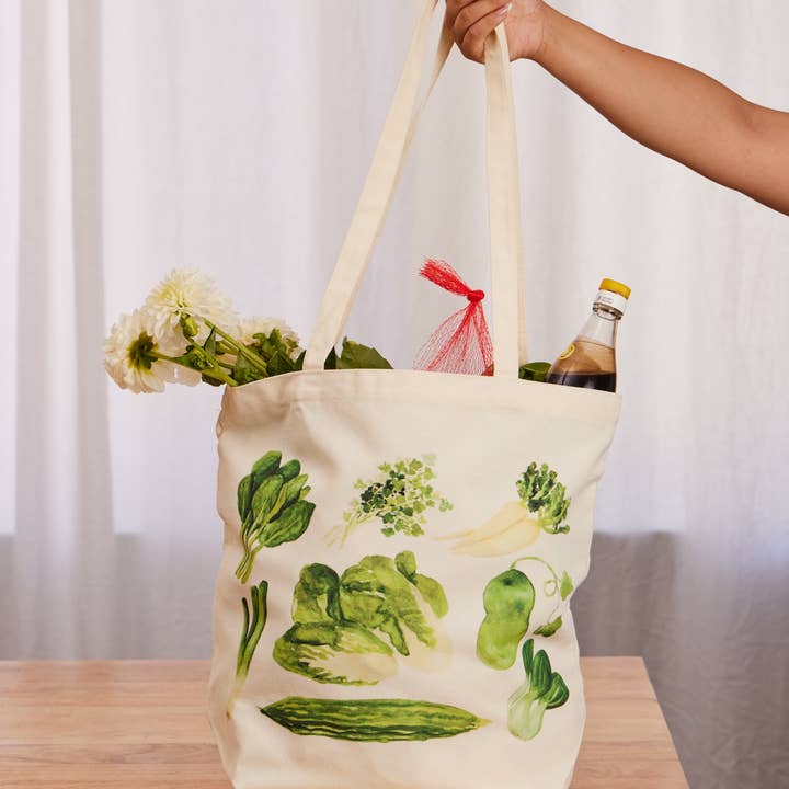 Menmin Made - Wholesale Tote Bag - Women's - Asian Vegetable Tote Bag2
