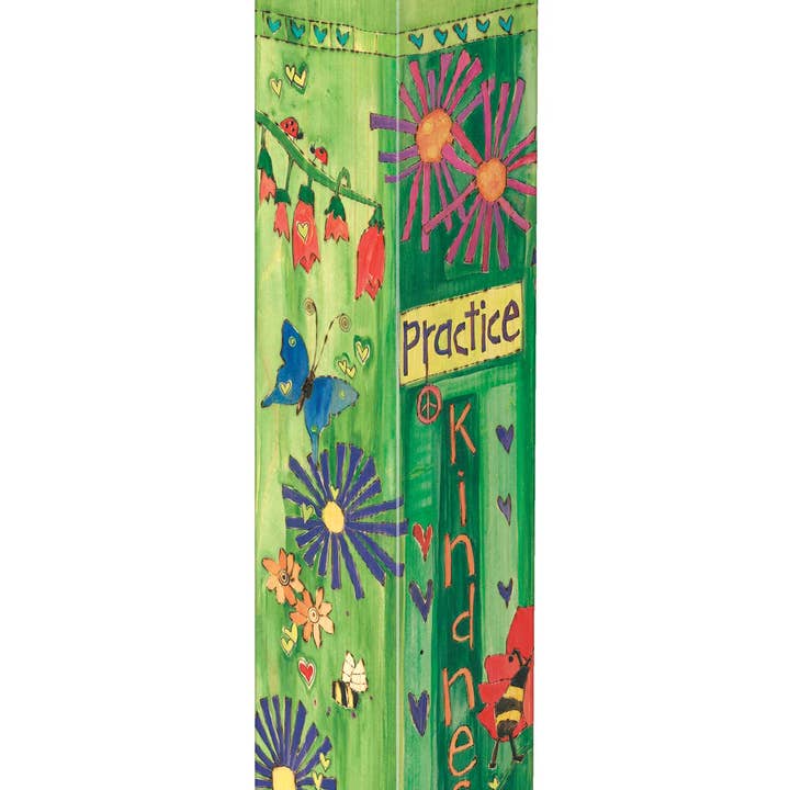 Poteau artistique "Bee Kind" 20" pour la vente par Studio M