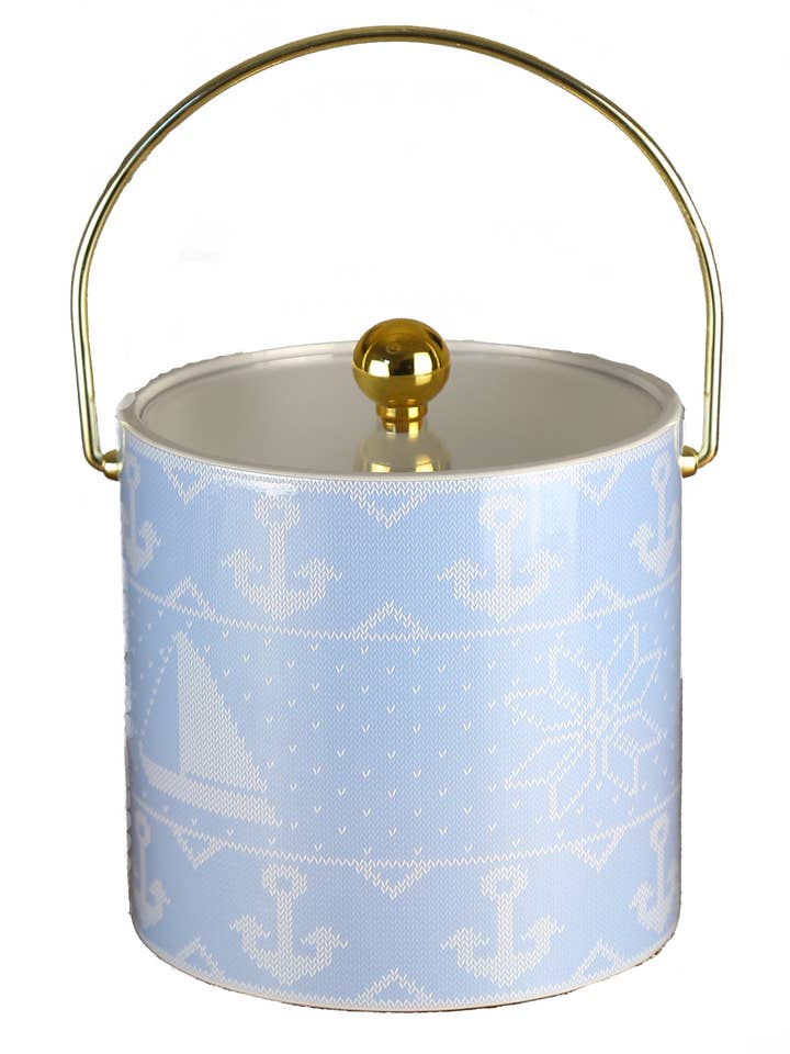 Balde de gelo em malha náutica por atacado de Line + Cleat