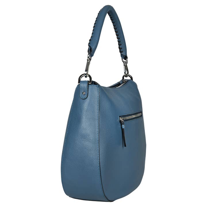 Sac à bandoulière moyen en cuir de veau pour la vente par 0714