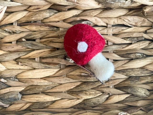 Made With Magic - Wholesale Haarclip - Kinderen - Paddestoelvormige vilten haarclips9