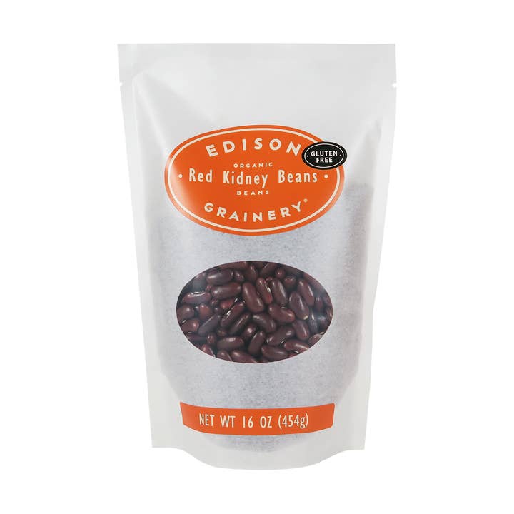 Edison Grainery Organic Red Kidney Beans 16 oz for wholesale by Edison Grainery