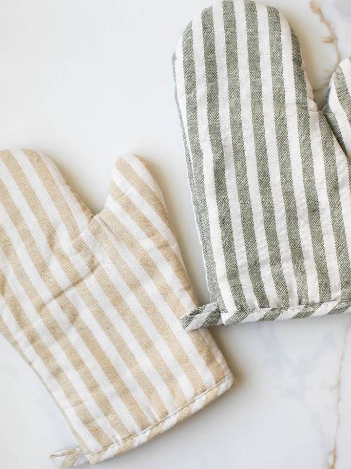 Stripe Oven Mitt for wholesale by Fodory